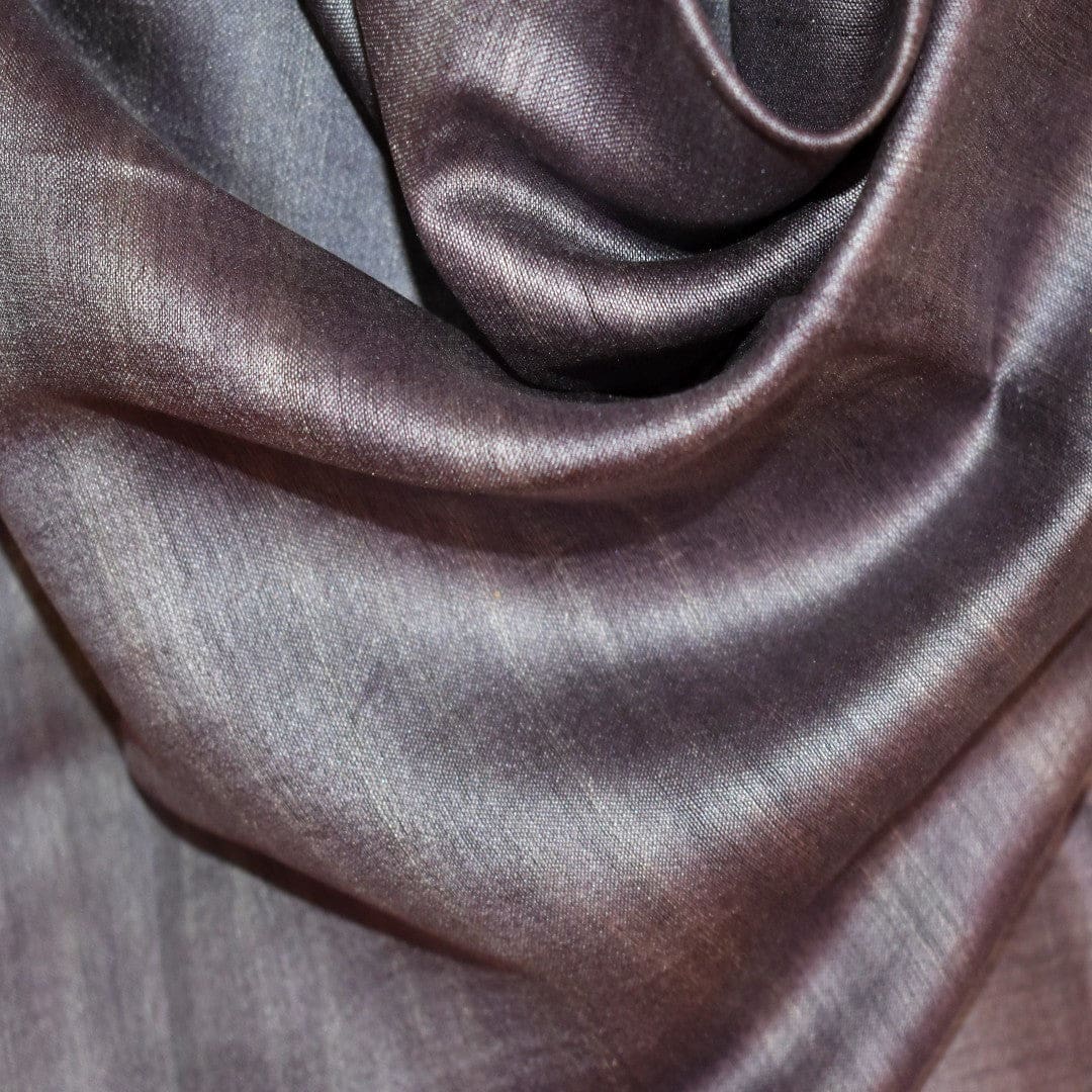 Esarfa-Sal tesuta manual din Matase Naturala ERI SILK (Peace Silk) - Perywinkle (Cod: ERI10) - Esarfa din Matase naturala ERI SILK