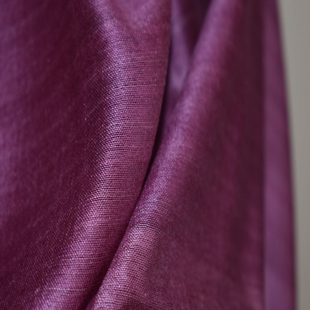 Esarfa-Sal tesuta manual din Matase Naturala ERI SILK (Peace Silk) - Wine Magenta (Cod: ERI1) - Esarfa din Matase naturala ERI SILK