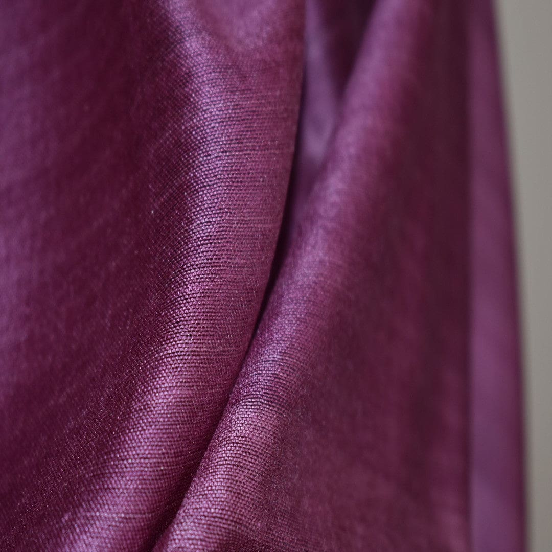 Esarfa-Sal tesuta manual din Matase Naturala ERI SILK (Peace Silk) - Wine Magenta (Cod: ERI1) - Esarfa din Matase naturala ERI SILK