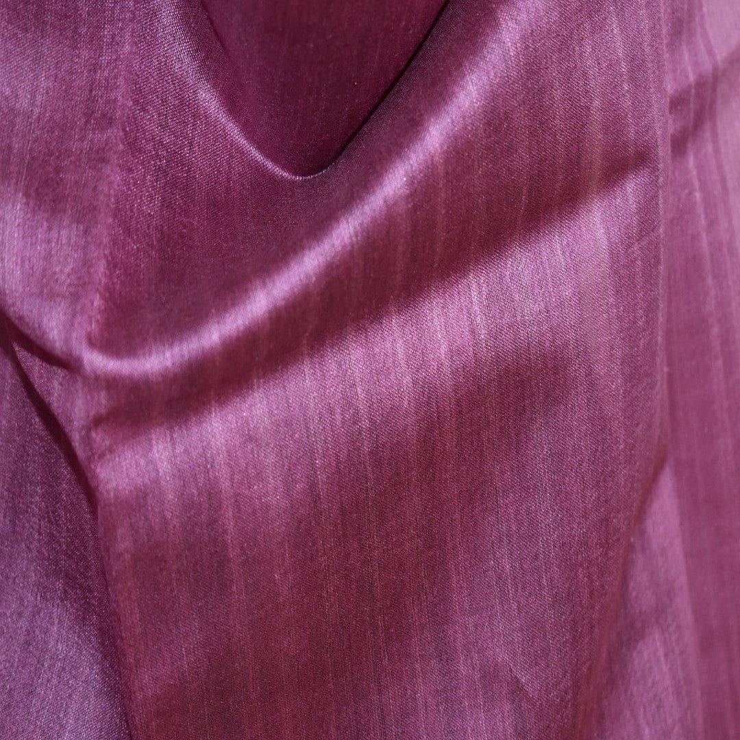 Esarfa-Sal tesuta manual din Matase Naturala ERI SILK (Peace Silk) - Wine Magenta (Cod: ERI1) - Esarfa din Matase naturala ERI SILK