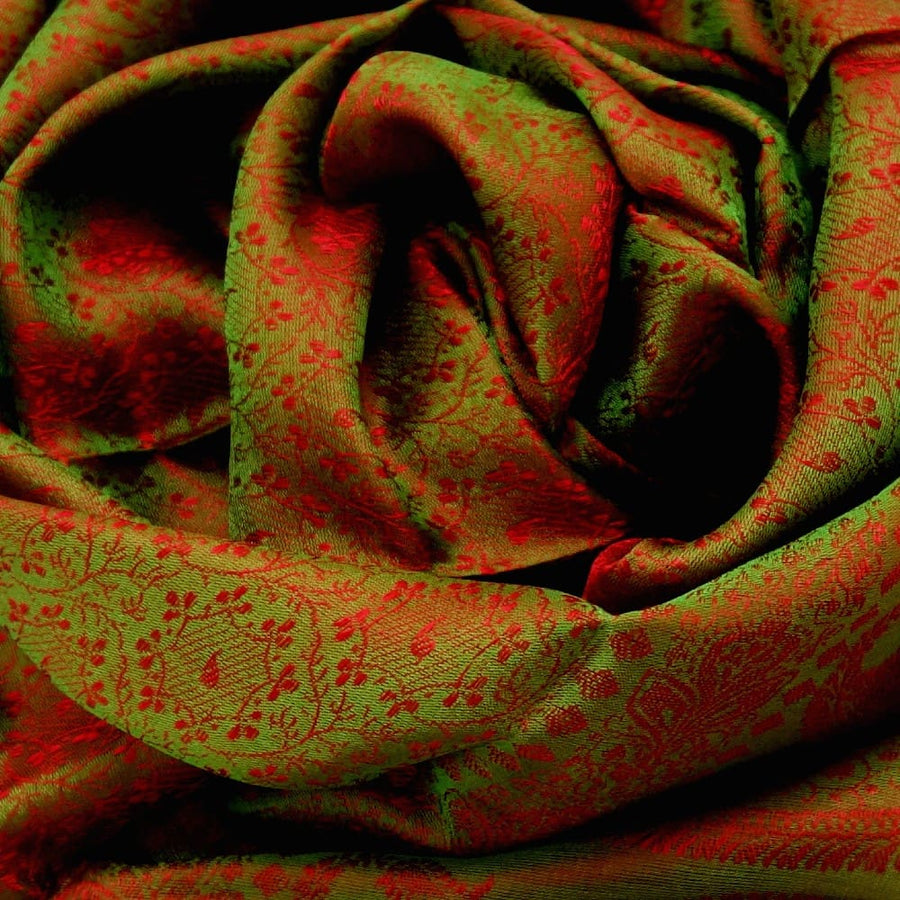 Esarfa/Sal tesut manual din Matase Naturala de Varanasi -> Cod: NEWVAR14 - esarfa sal din matase naturala Varanasi
