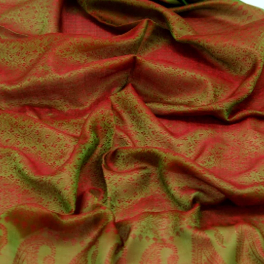 Esarfa/Sal tesut manual din Matase Naturala de Varanasi -> Cod: NEWVAR14 - esarfa sal din matase naturala Varanasi