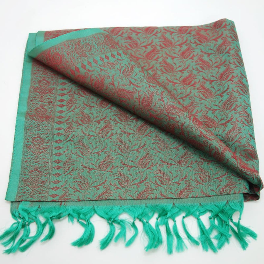 Esarfa/Sal tesut manual din Matase Naturala de Varanasi -> Cod: NEWVAR26 - esarfa sal din matase naturala Varanasi