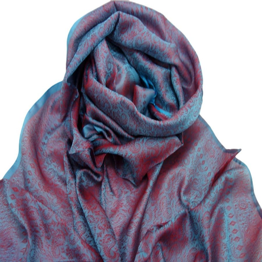 Esarfa/Sal tesut manual din Matase Naturala de Varanasi -> Cod: NEWVAR7 - esarfa sal din matase naturala Varanasi