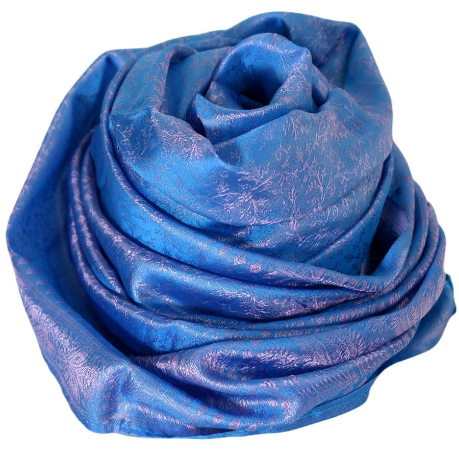 Esarfa/Sal tesut manual din Matase Naturala de Varanasi -> Cod: VAR19 - Esarfa-Sal din Matase Naturala Varanasi