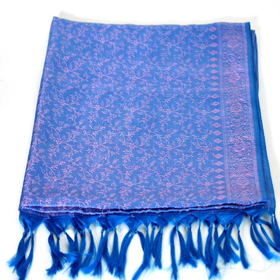 Esarfa/Sal tesut manual din Matase Naturala de Varanasi -> Cod: VAR19 - Esarfa-Sal din Matase Naturala Varanasi