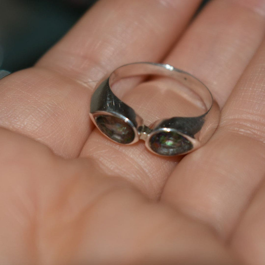 Inel din Argint cu Pietre Semipretioase Naturale de Magic Topaz - Code: PureSilver26 (Marime: 7) - inel argint