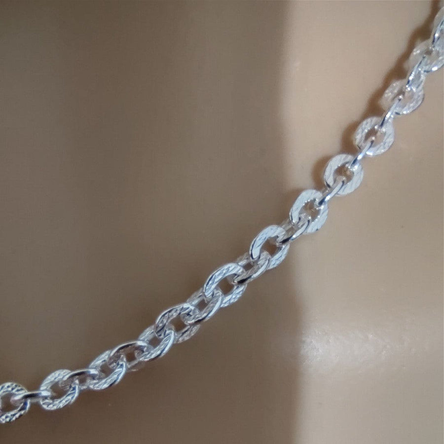 Lantisor solid din Argint 925 cu Dimensiunea de 16 inches (40 cm) & Greutate de 7.5 gr -> SilverChain3 - Lant argint