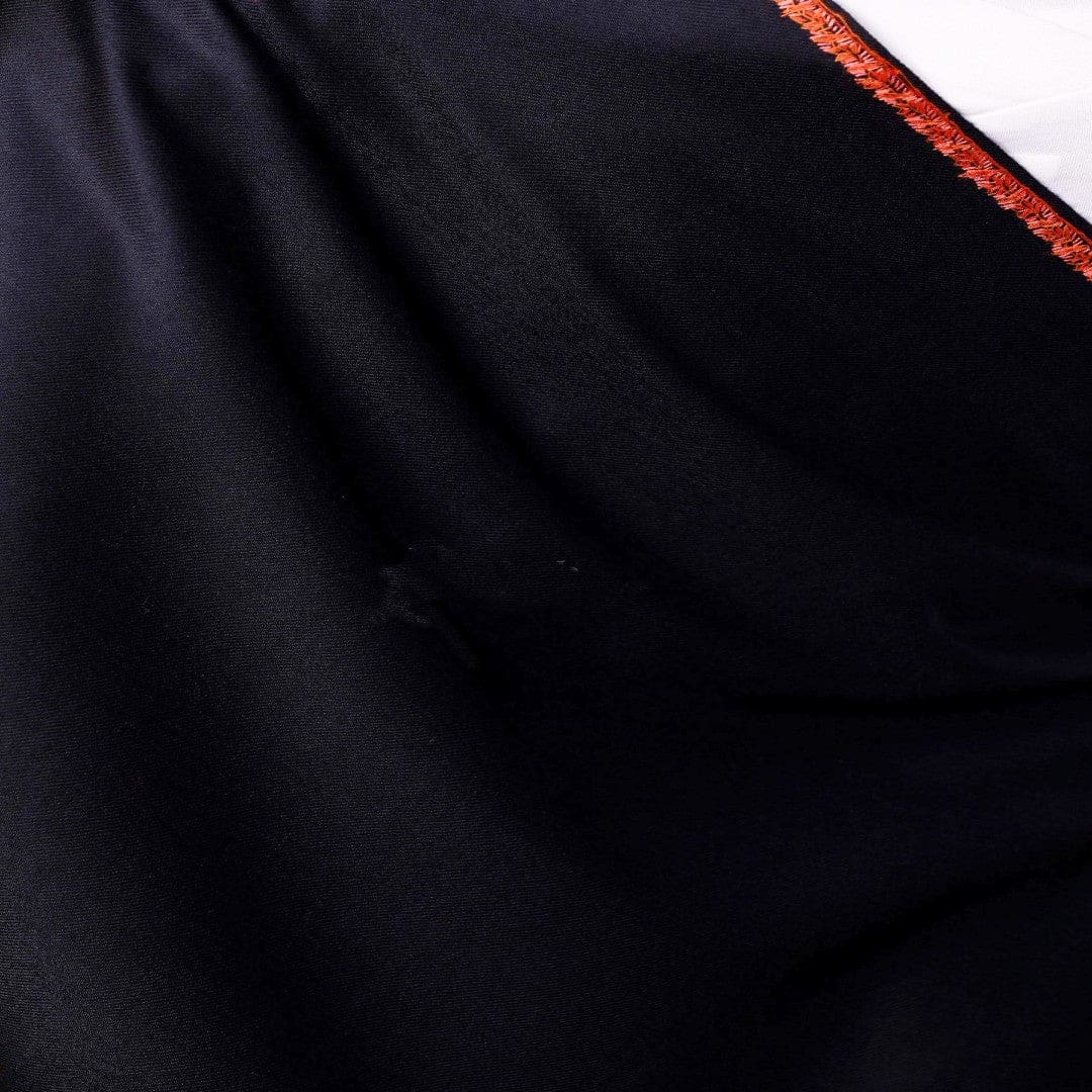 NOU! Sal de Dimensiuni Mari tesut din 100% Lana cu textura ultrafina (Australian Merino Wool) & Broderie Manuala - Negru Intens-> Cod: