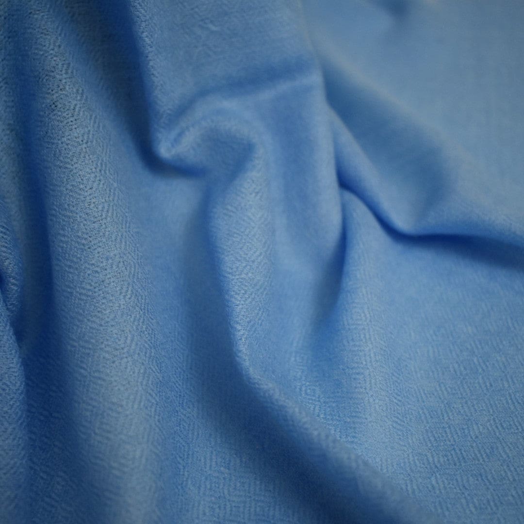 NOU! Sal Premium confectionat din 100% Lana Cashmere -Bleu Ciel- CASHBLEU - Saluri Cashmere