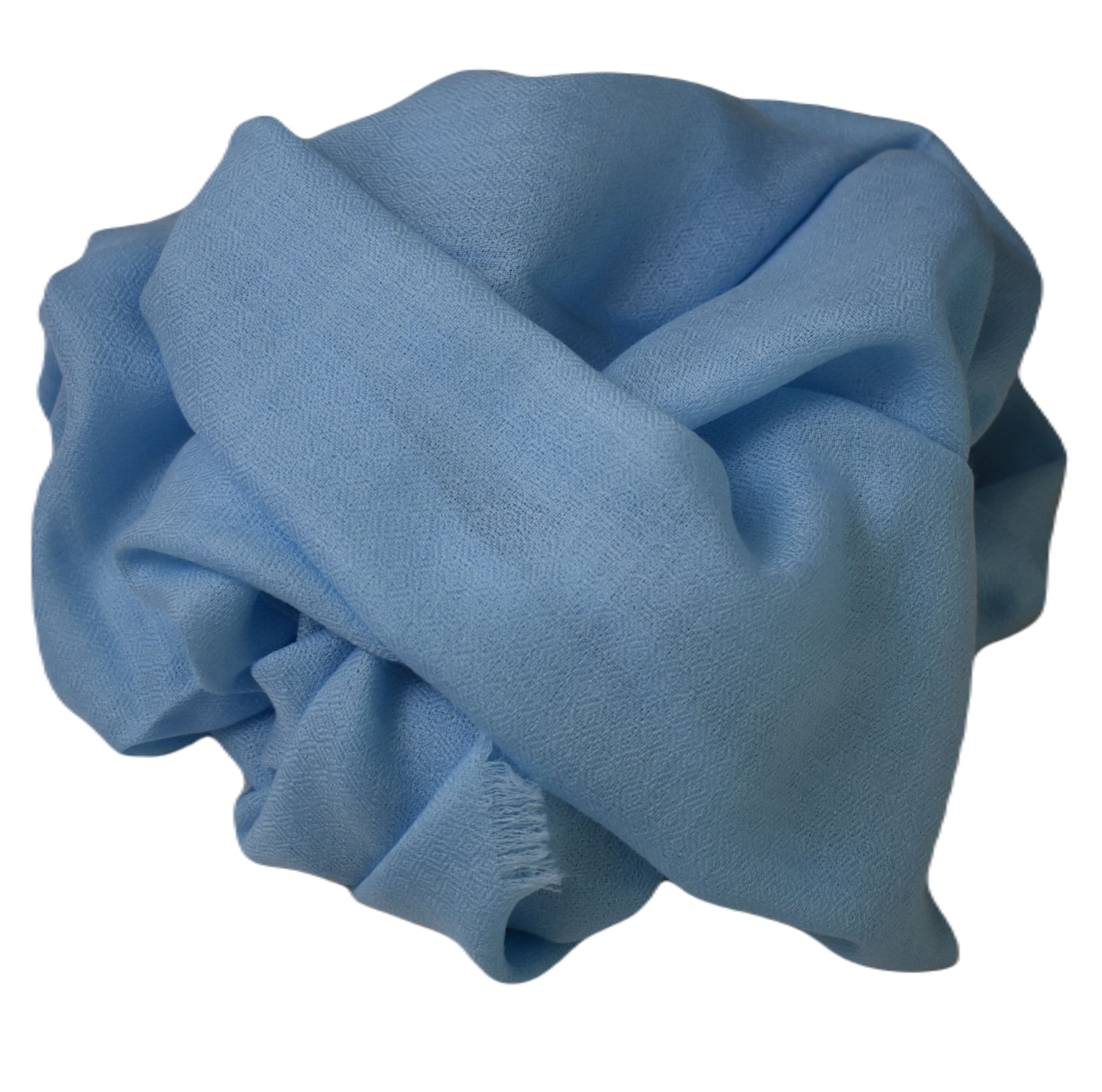 NOU! Sal Premium confectionat din 100% Lana Cashmere - Bleu Ciel - Cod:CASHAPRIL10