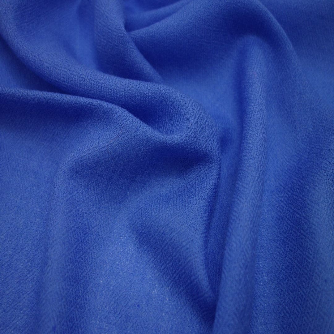 NOU! Sal Premium confectionat din 100% Lana Cashmere - Blue Perennial - CASHNEW9 - sal din cashmere casmir
