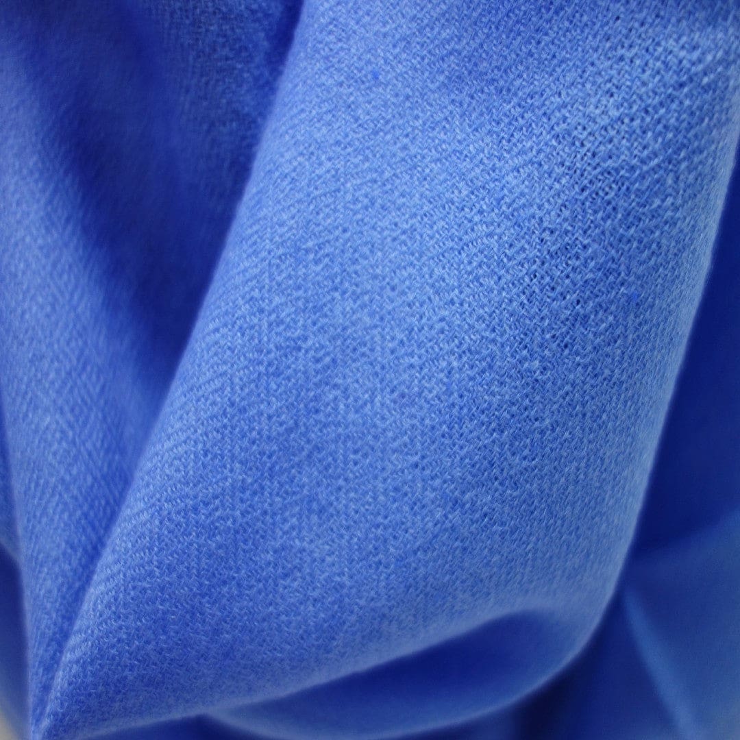 NOU! Sal Premium confectionat din 100% Lana Cashmere - Blue Perennial - CASHNEW9 - sal din cashmere casmir