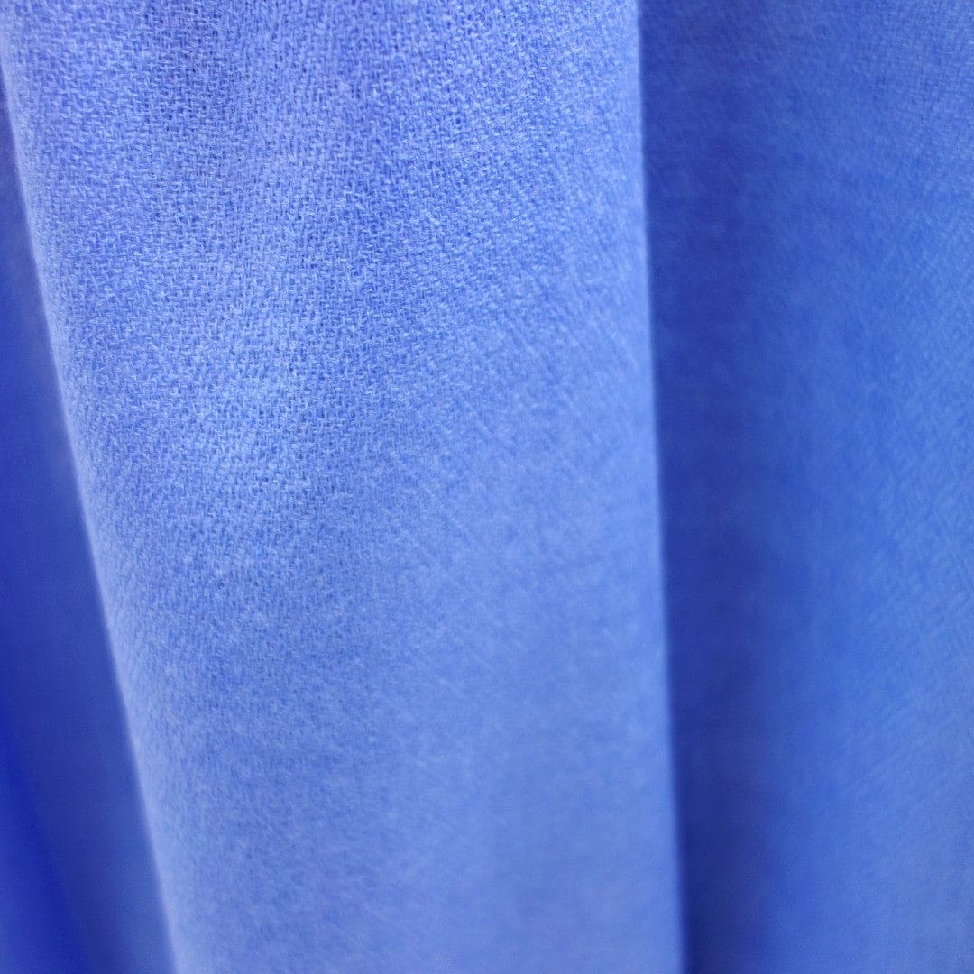 NOU! Sal Premium confectionat din 100% Lana Cashmere - Blue Perennial - CASHNEW9 - sal din cashmere casmir