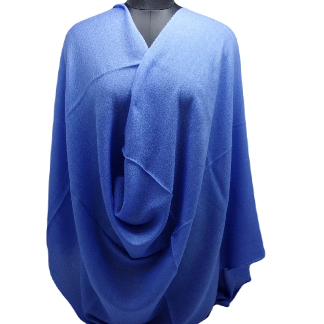 NOU! Sal Premium confectionat din 100% Lana Cashmere - Blue Perennial - CASHNEW9 - sal din cashmere casmir