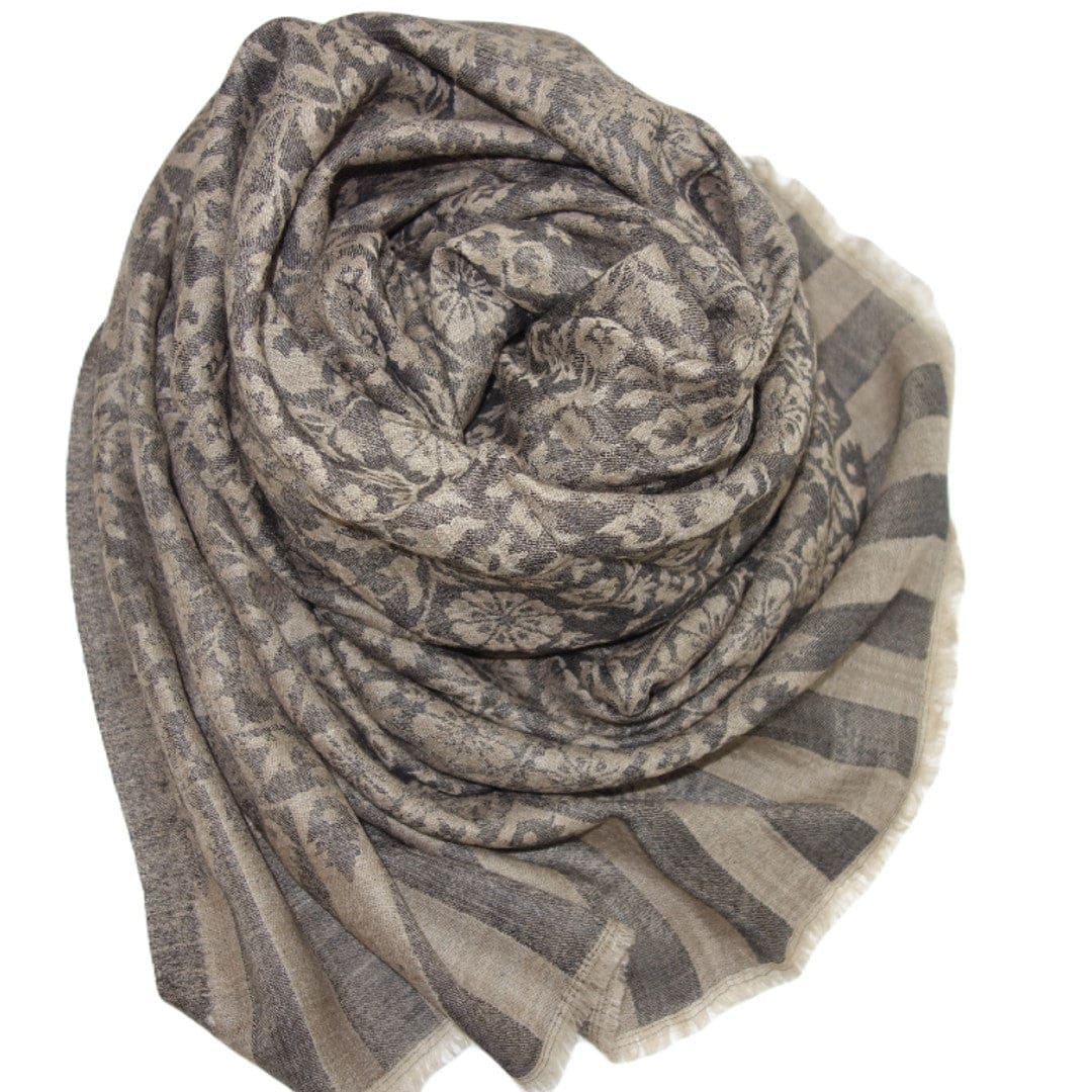 NOU! Sal Premium confectionat din Cashmere Pashmina in Double Ply - SILKCASHM3 - sal din cashmere casmir