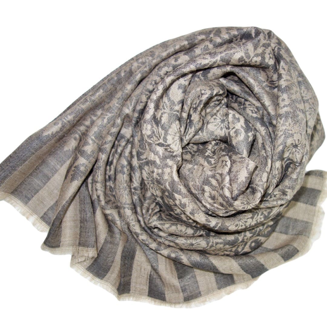 NOU! Sal Premium confectionat din Cashmere Pashmina in Double Ply - SILKCASHM3 - sal din cashmere casmir