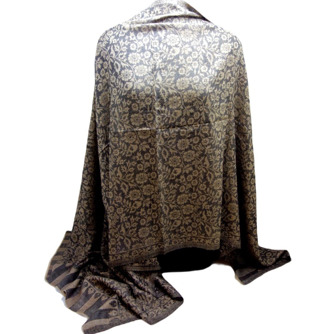 NOU! Sal Premium confectionat din Cashmere Pashmina in Double Ply - SILKCASHM3 - sal din cashmere casmir