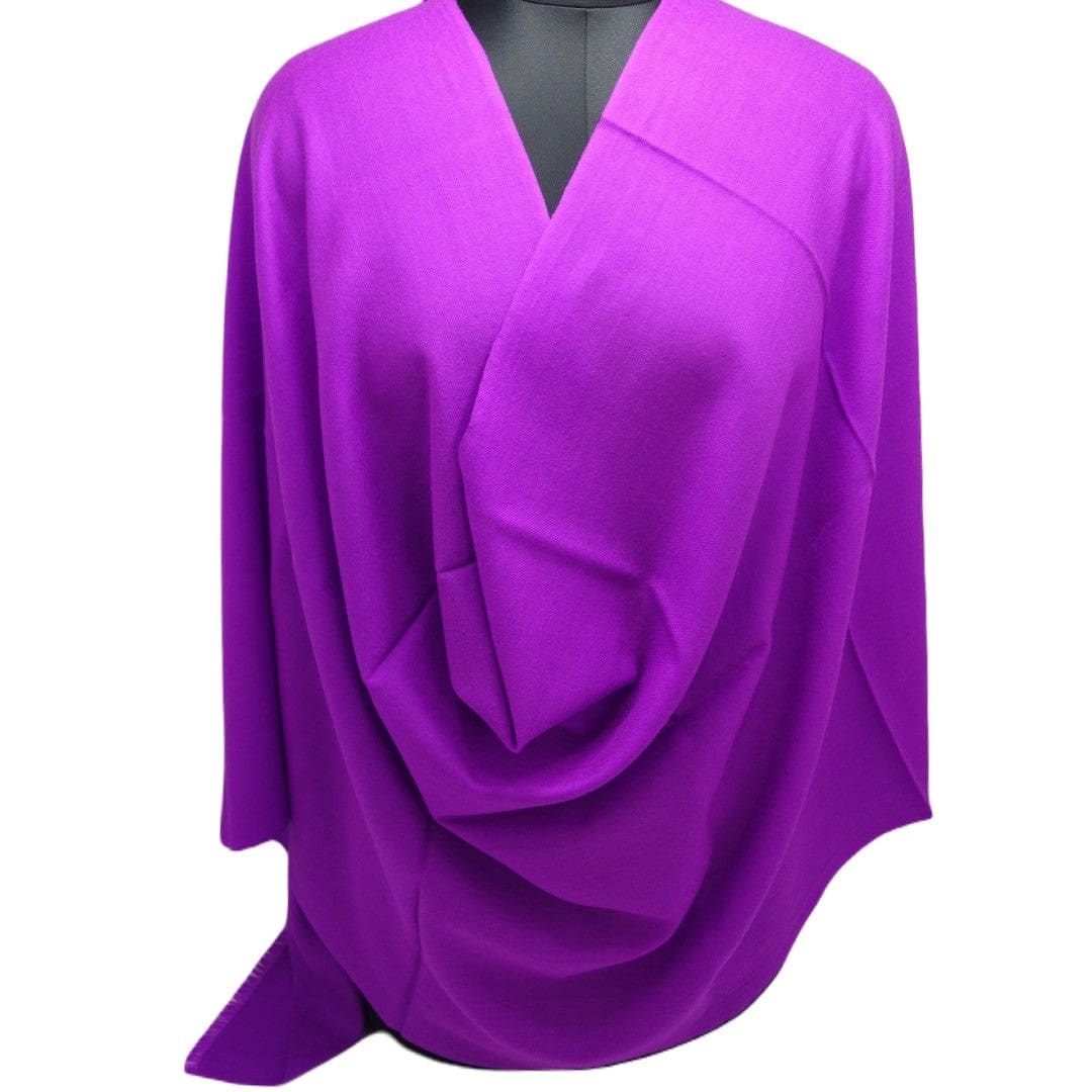 NOU! Sal Premium confectionat din Lana Cashmere - Beetroot Purple - CASHNEW7 - sal din cashmere casmir