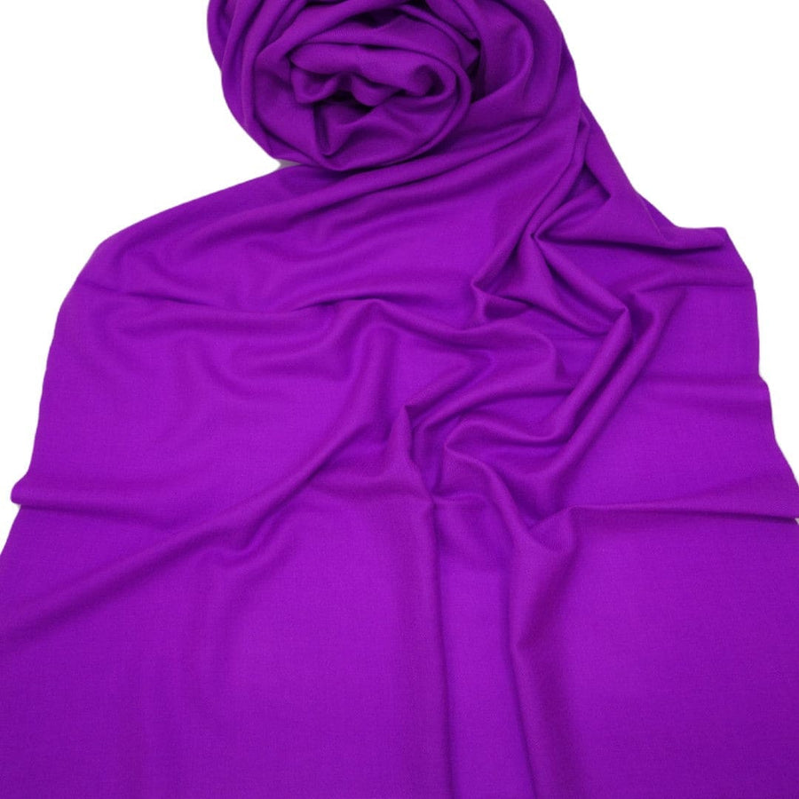 NOU! Sal Premium confectionat din Lana Cashmere - Beetroot Purple - CASHNEW7 - sal din cashmere casmir