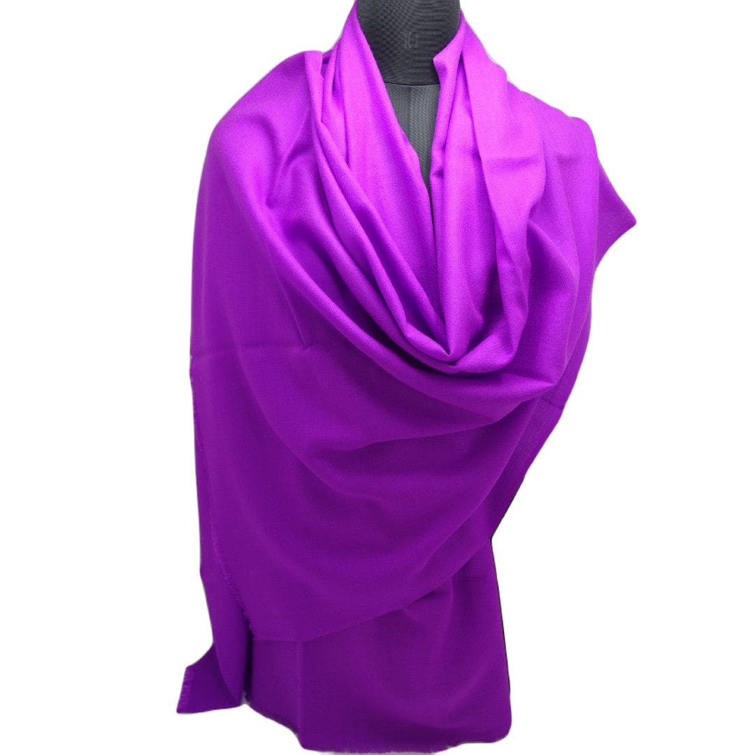 NOU! Sal Premium confectionat din Lana Cashmere - Beetroot Purple - CASHNEW7 - sal din cashmere casmir