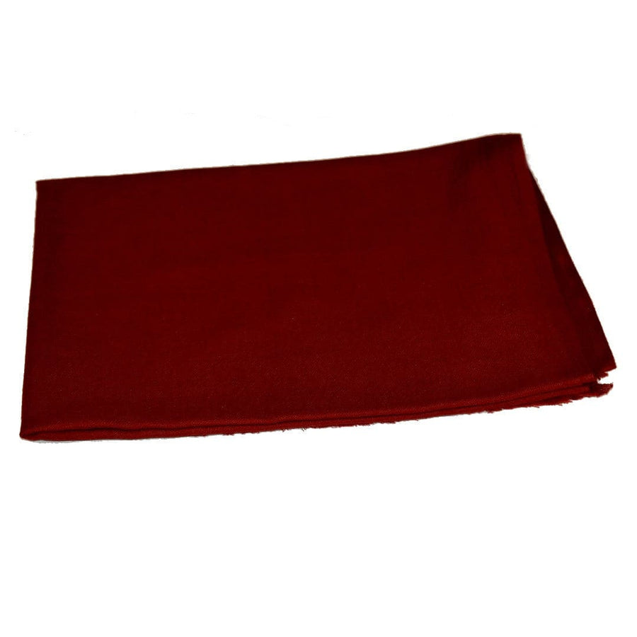 NOU! Sal Premium confectionat din Lana Cashmere - Burgundy (Culoarea Sezonului 2024) - CASHVISINIU - Saluri Cashmere