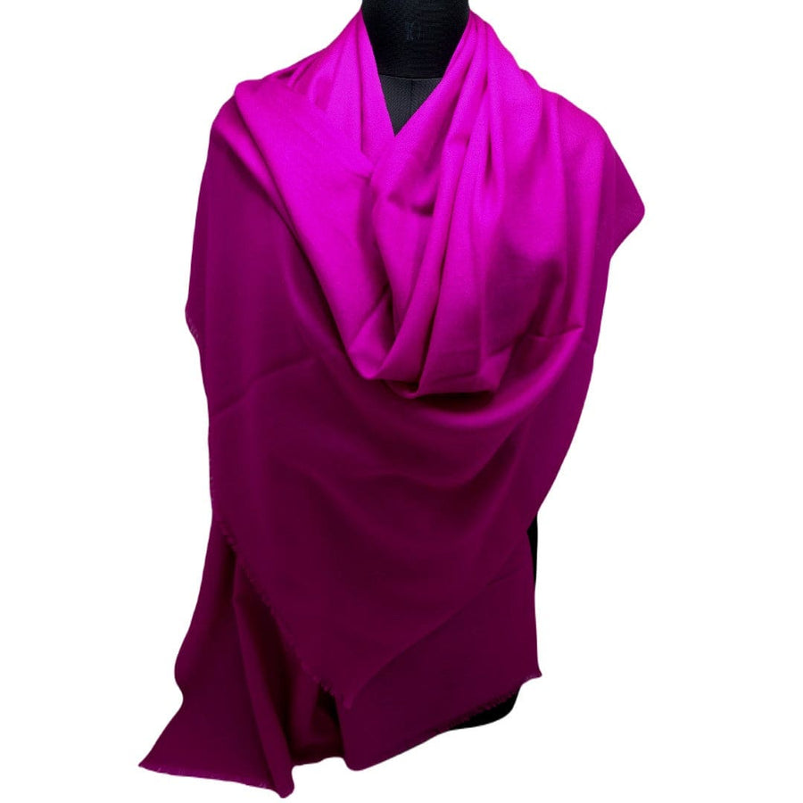 NOU! Sal Premium confectionat din Lana Cashmere - Viva Magenta - CASHNEW3