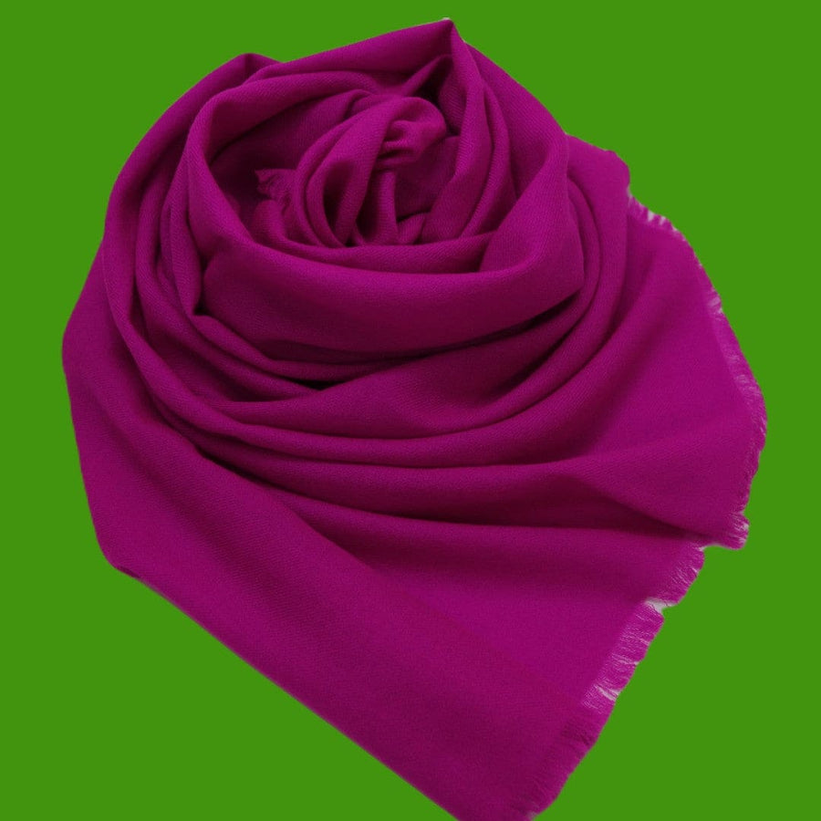 NOU! Sal Premium confectionat din Lana Cashmere - Viva Magenta - CASHNEW3