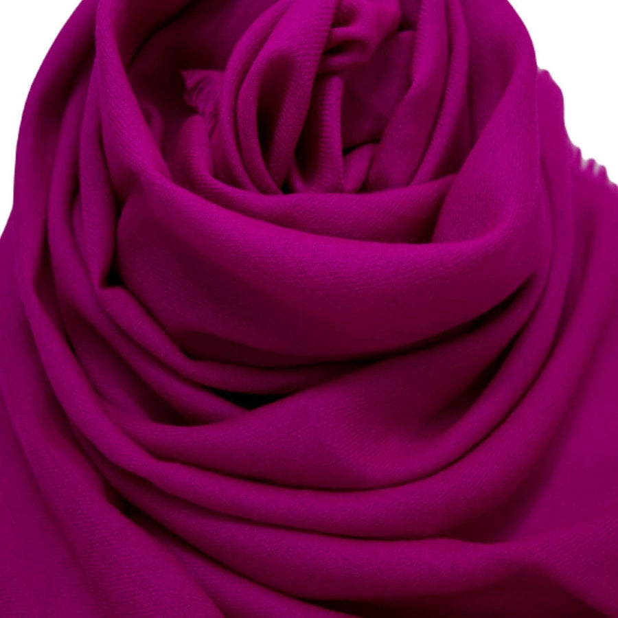 NOU! Sal Premium confectionat din Lana Cashmere - Viva Magenta - CASHNEW3
