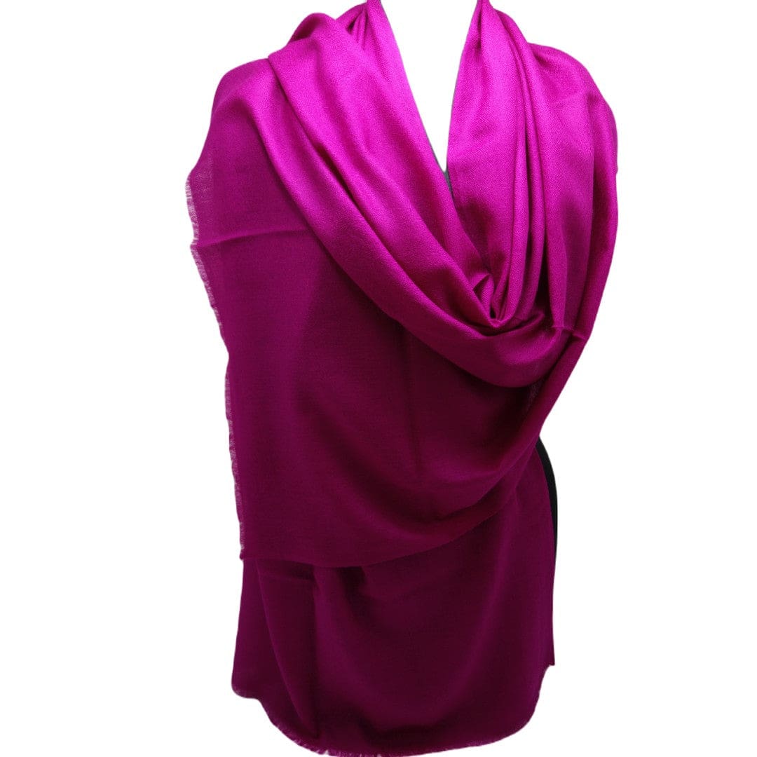 NOU! Sal Premium confectionat din Lana Cashmere - Viva Magenta Diamantat- CASHNEW10 - sal din cashmere casmir