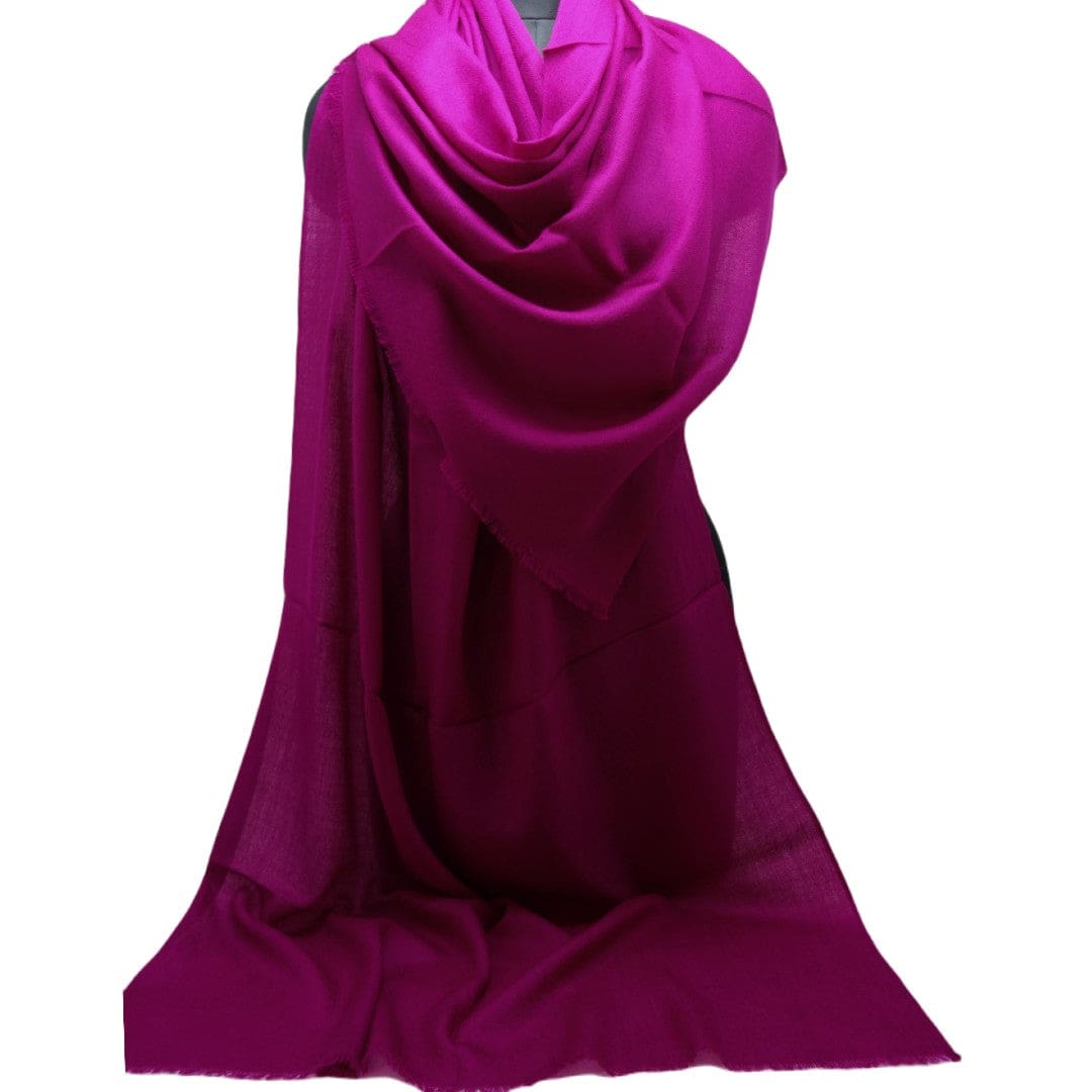 NOU! Sal Premium confectionat din Lana Cashmere - Viva Magenta Diamantat- CASHNEW10 - sal din cashmere casmir