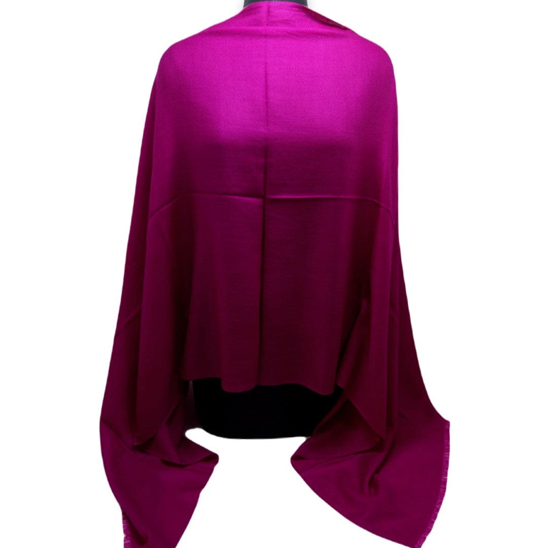 NOU! Sal Premium confectionat din Lana Cashmere - Viva Magenta Diamantat- CASHNEW10 - sal din cashmere casmir