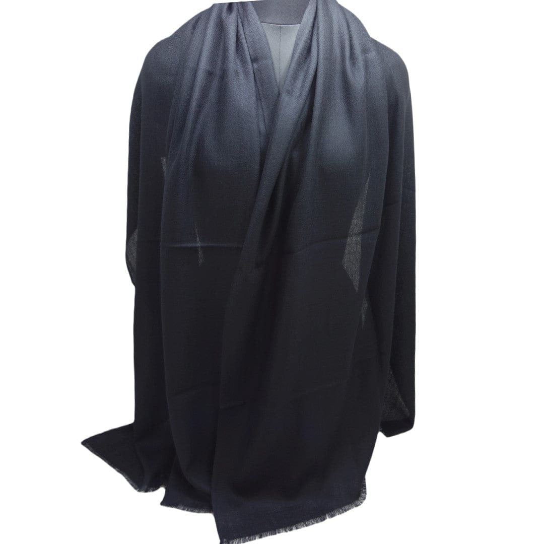 NOU! Sal Premium confectionat din Lana Cashmere -Negru intens - CASHNEW11 - sal din cashmere casmir