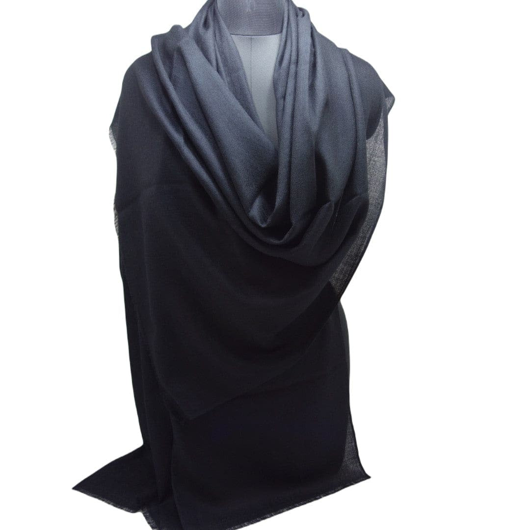 NOU! Sal Premium confectionat din Lana Cashmere -Negru intens - CASHNEW11 - sal din cashmere casmir