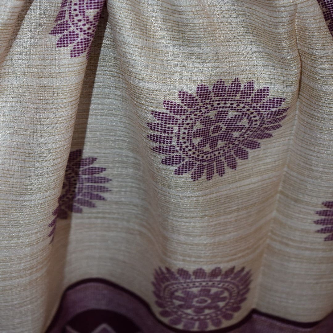 Pareo Mare/ Sarong/ Esarfa de Plaja - Matase vegetala (Bamboo Silk) -> Mandalas (Cod: Bamboo9) - Pareo/Sarong/Esarfa de Plaja