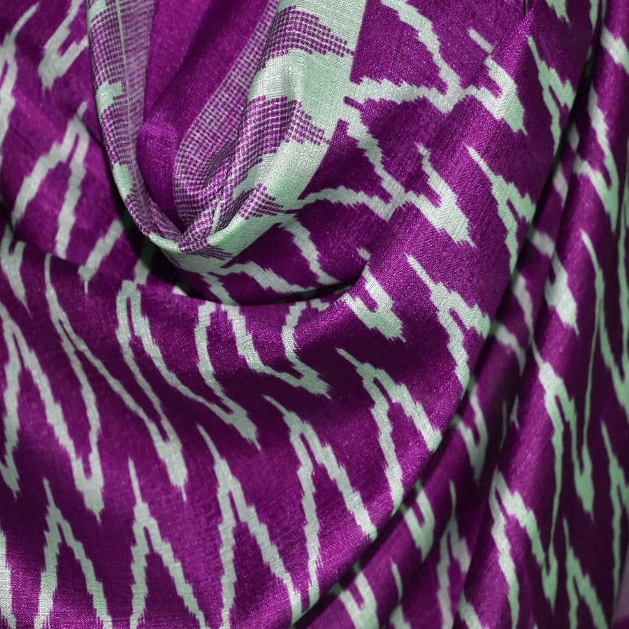 Pareo Mare/ Sarong/ Esarfa de Plaja - Matase vegetala (Bamboo Silk) -> Purple Mov waves (Cod: Bamboo11) - Pareo/Sarong/Esarfa de Plaja