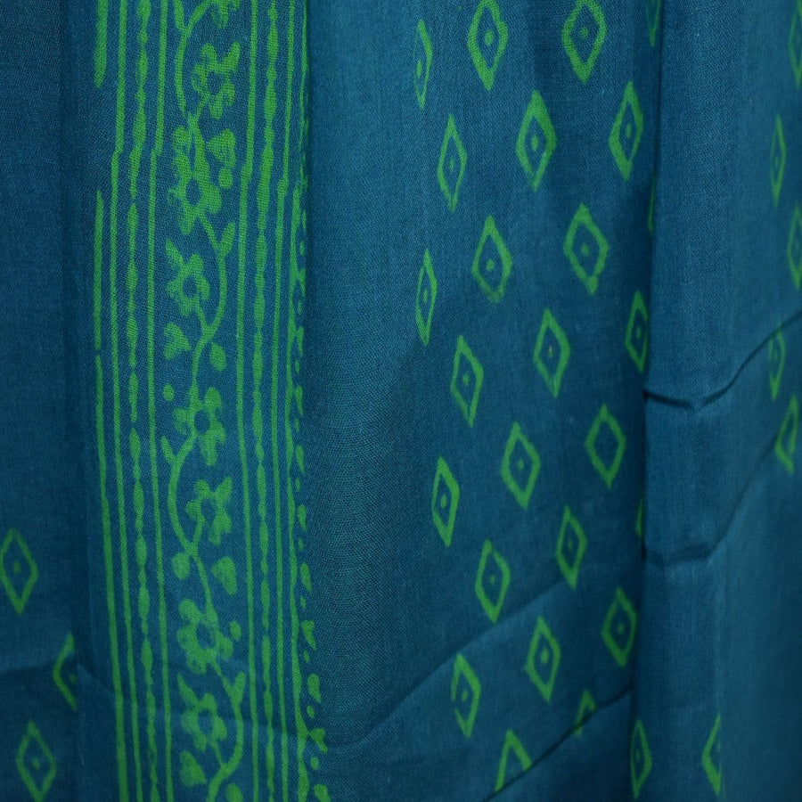 Pareo/ Sarong/ Esarfa de Plaja - 100% Bumbac cu Handblock printing (PAR006) - Pareo/Sarong/Esarfa de Plaja