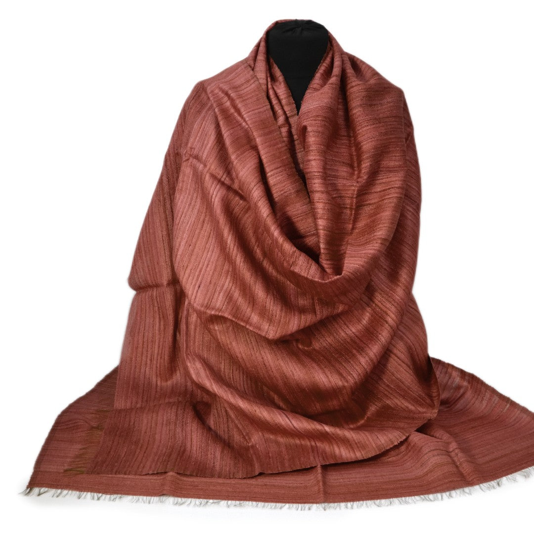 Sal tesut manual din 100% Matase Naturala Organica - Ghicha Tassar/Tussar Silk -> Cod: OrganicSilk6