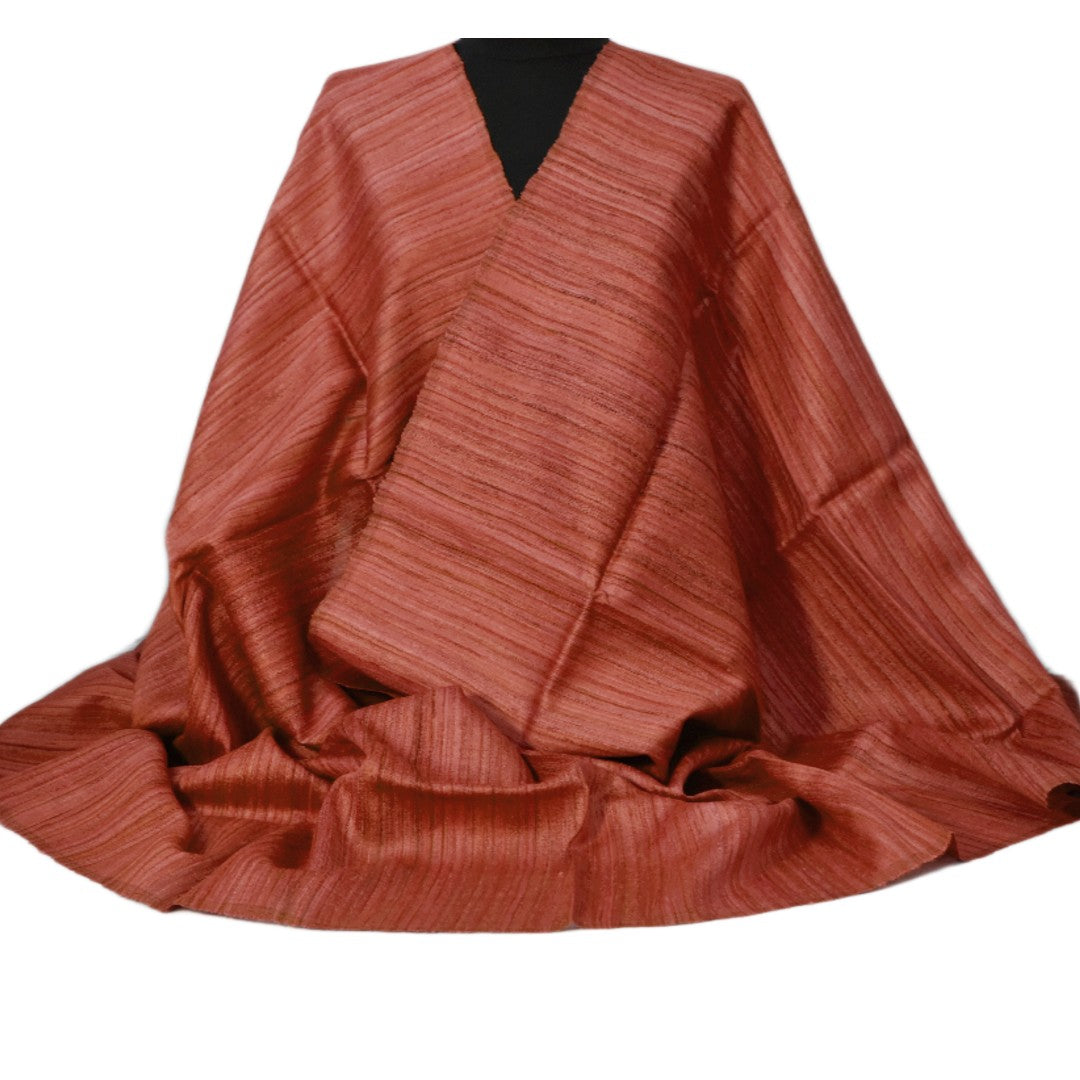 Sal tesut manual din 100% Matase Naturala Organica - Ghicha Tassar/Tussar Silk -> Cod: OrganicSilk6