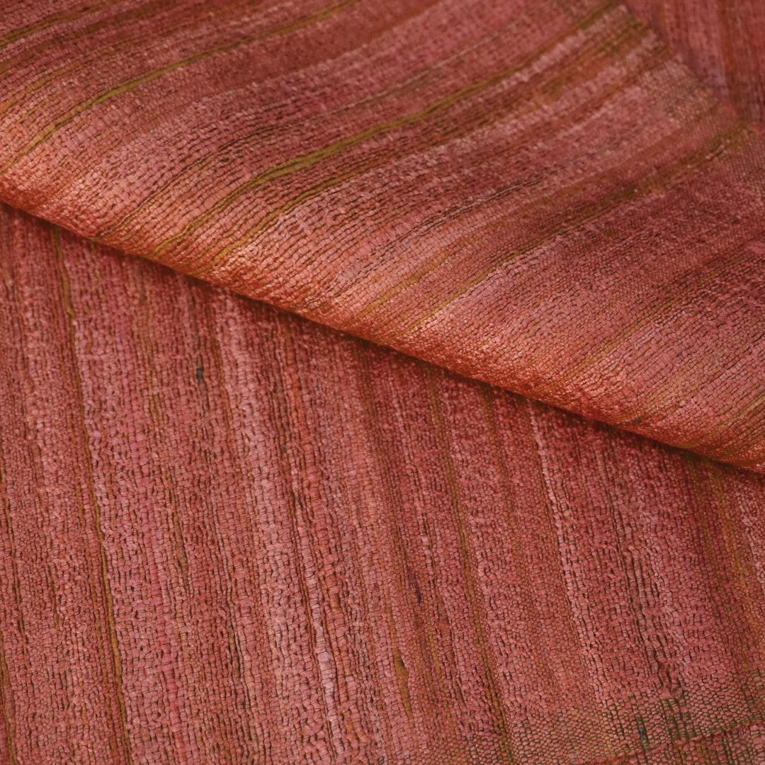 Sal tesut manual din 100% Matase Naturala Organica - Ghicha Tassar/Tussar Silk -> Cod: OrganicSilk6