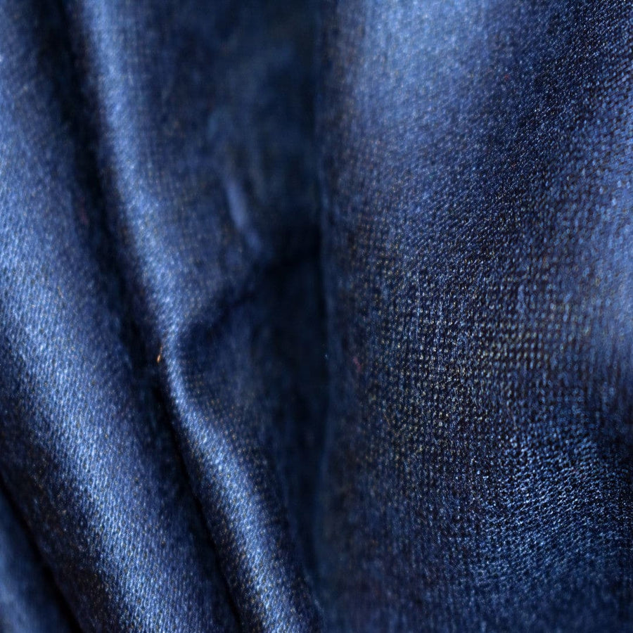 Sal cu textura extrafina din Matase Naturala &Modal - >Bleumarin & Negru. Cod: SALMN3 - Sal Matase si Modal