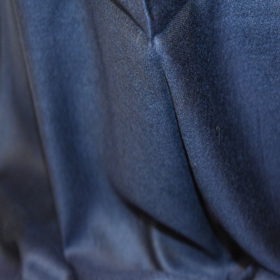 Sal cu textura extrafina din Matase Naturala &Modal - >Bleumarin & Negru. Cod: SALMN3 - Sal Matase si Modal