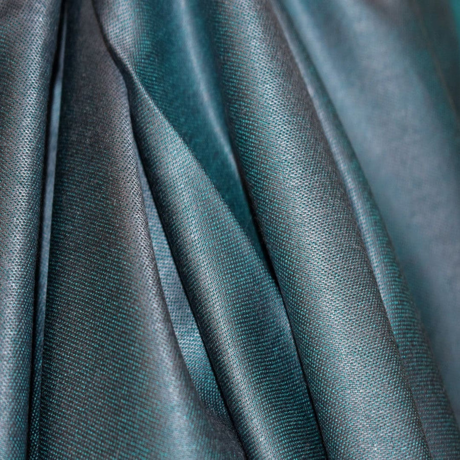 Sal cu textura extrafina din Matase Naturala &Modal - >Blue Gray & Verde Turcoaz. Cod: SALMN8 - Sal din Matase Naturala si Modal