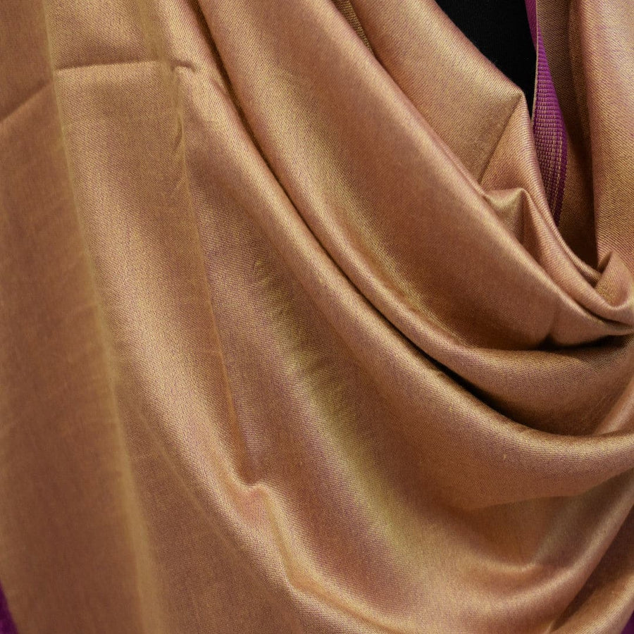 Sal cu textura extrafina din Matase Naturala &Modal - >Magenta & Nude Capucino. Cod: SALMN18 - Sal din Matase Naturala si Modal