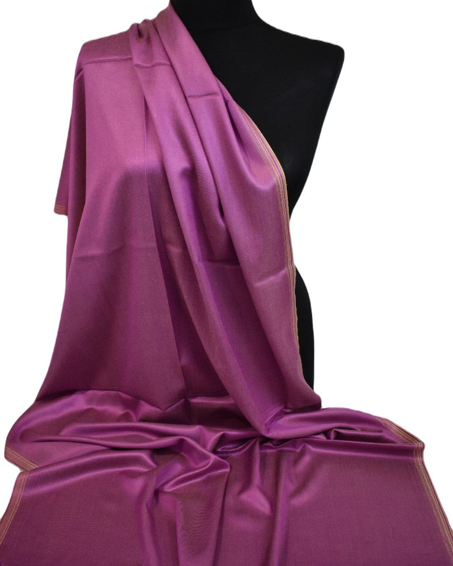 Sal cu textura extrafina din Matase Naturala &Modal - >Magenta & Nude Capucino. Cod: SALMN18 - Sal din Matase Naturala si Modal