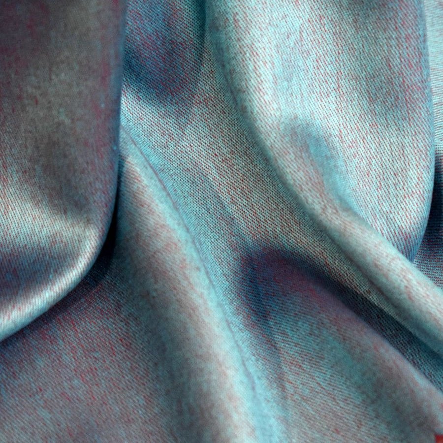 Sal cu textura extrafina din Matase Naturala &Modal - >Magenta Rose/Bleu. Cod: SALMN25 - Sal din Matase Naturala si Modal