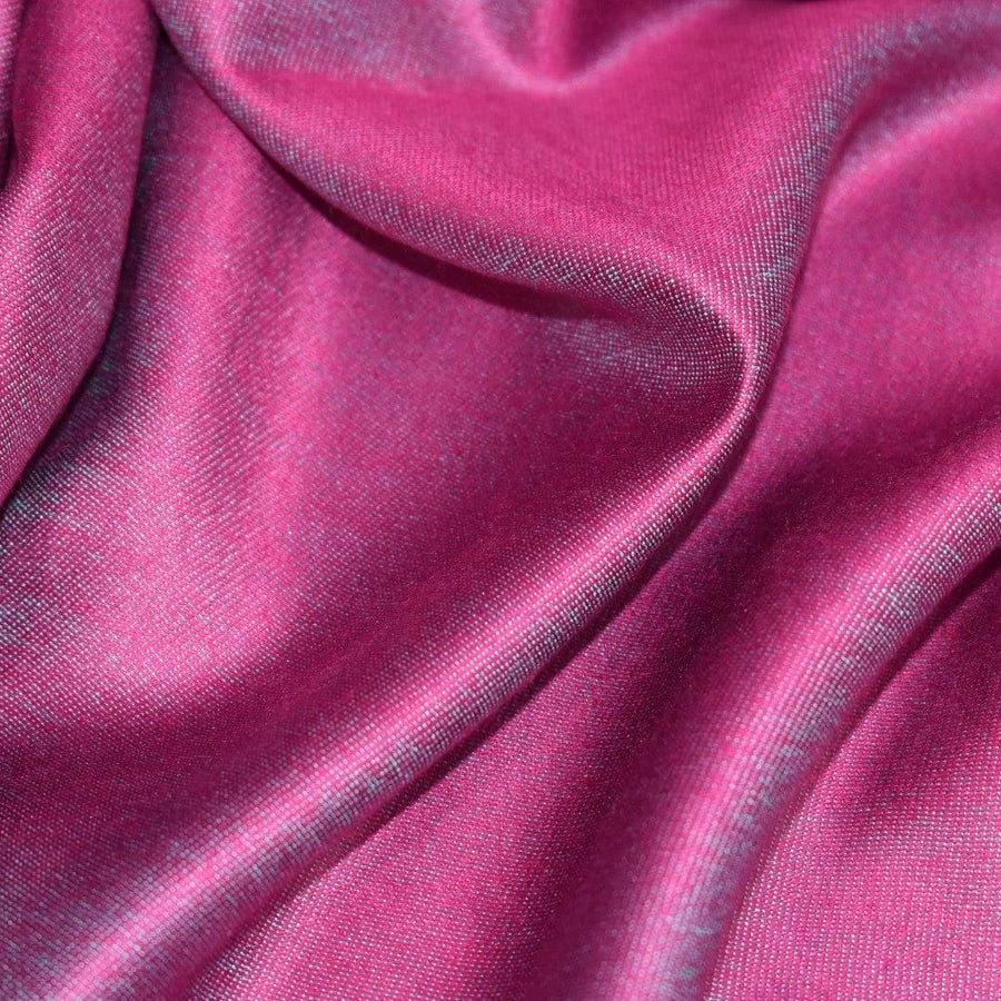 Sal cu textura extrafina din Matase Naturala &Modal - >Magenta Rose/Bleu. Cod: SALMN25 - Sal din Matase Naturala si Modal