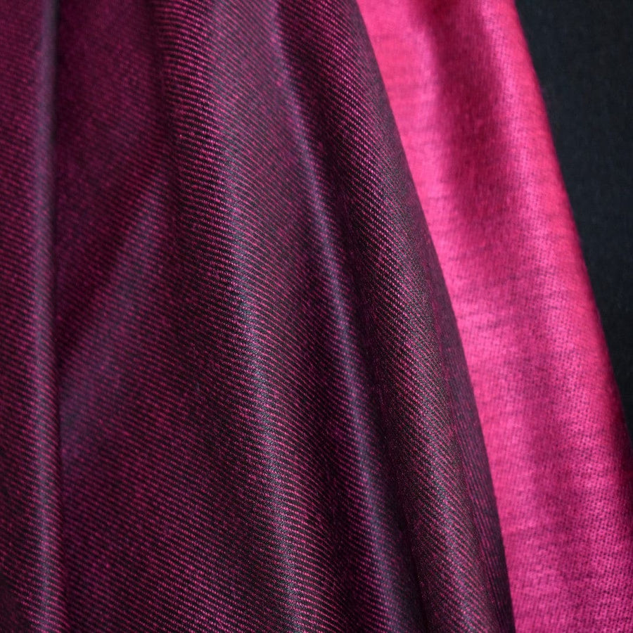 Sal cu textura extrafina din Matase Naturala &Modal - >Mov Magenta&Indigo. Cod: SALMN2 - Sal din Matase Naturala si Modal