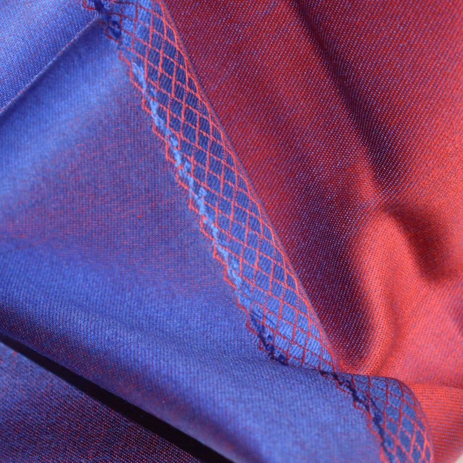 Sal cu textura extrafina din Matase Naturala &Modal - >Purple Blue & Rosu Visina. Cod: SALMN8 - Sal din Matase Naturala si Modal