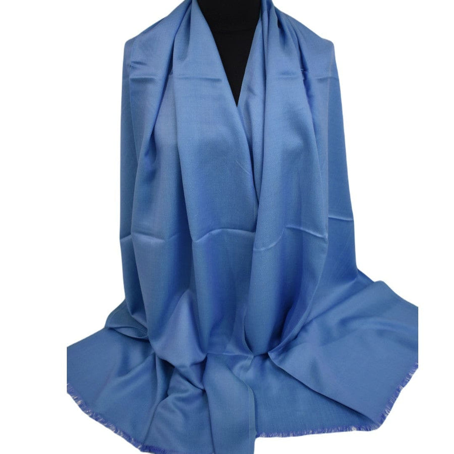 Sal cu textura extrafina din Matase Naturala &Modal - > Purple Blue & Blue Turcoaz. Cod: SALMN12 - Sal din Matase Naturala si Modal